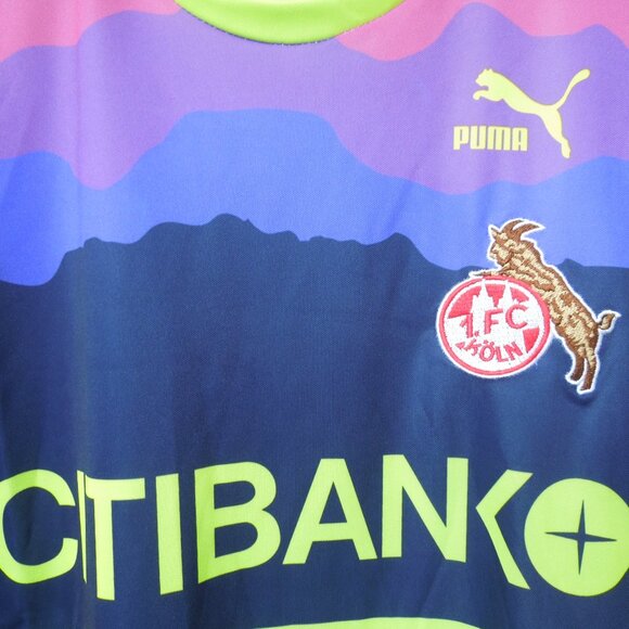 FC Koln goalkeeper jersey, Puma, large, 1980s retro - Picture 8 of 16